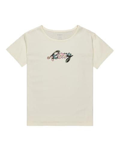 Image of Roxy Short-Sleeved T-Shirt Day and Night Girls White 14