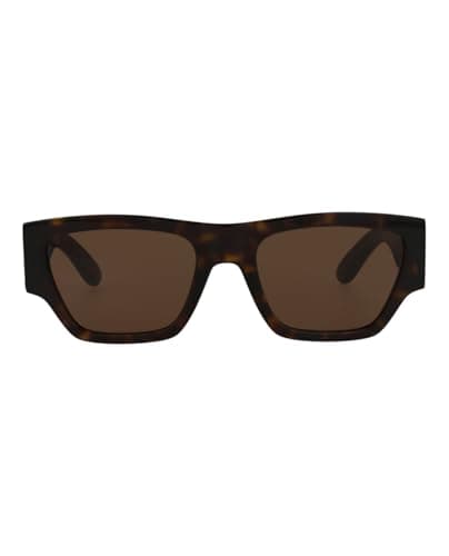 Image of Alexander McQueen Men's Am0393s Sunglasses, Havana-Havana-Brown, 55
