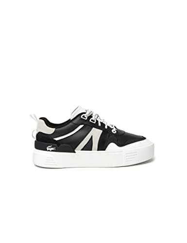 Image of Lacoste 44SFA0112, Women's Court Sneakers, BLK/WHT, 38 EU, Blk Wht, 6 UK