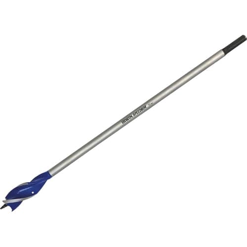 Image of IRWIN 1922003 6X Blue Groove Long Wood Bit 25 mm x 16-Inch