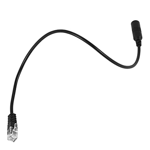 Image of Tsophreniq Headsets Adapter 3.5mm Phone Headsets to RJ9 Cable Easy Setups Wire Great for Home Businesses, Offices Call Centers Phone