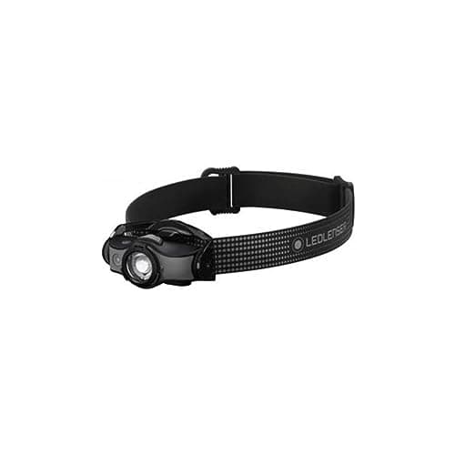 Image of Ledlenser MH5 - Rechargeable Outdoor LED Head Torch, Super Bright Powerful 400 Lumens Headlamp, 2 in 1 Headlamp/Handheld Torch, Running Headlight, Hiking Torch, Up to 35 Hours Charge (Black/Grey)