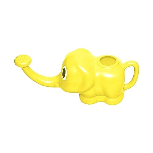 Image of KiBcsLic Animal Shaped Watering Can Long Spout Water Sprinkler 400ml Gardening Tool Cute Cartoon Watering Pots for Office Home Garden Yard Patio, yellow