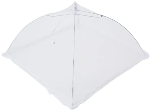 Image of Chef Aid Fine Mesh Pop Up Food Cover, Measures 40.5 cm and perfect for covering freshly prepared buffets, Picnics, Party Foods and general snacks, Pop Up reusable umbrella mechinism