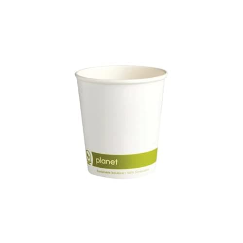 Image of FINCHLEY Planet 8oz Double Wall Cups (Pack of 25) HHPLADW08+ Free Refill Pen