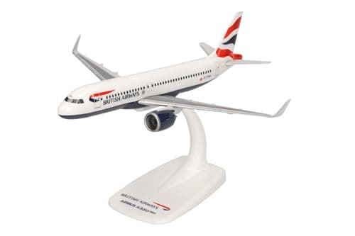 Image of herpa British Airways Airbus A320 Neo - G-TTNA in Miniature for Crafts, Collecting and Gift