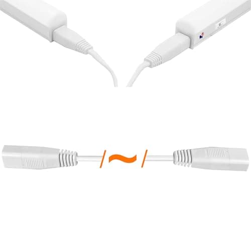 Image of Morris LED Under Cabinet Light Linkable 3 Colours in 1 3000k/4000k/6500k Kitchen Light - UK Plug Included - 288mm, 550mm, 850mm,1150mm (1, 50cm Link Lead)