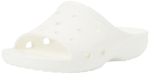Image of Crocs Women, Saturday Slide W, White, 7 UK Women