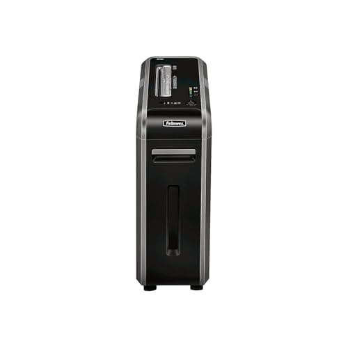 Image of Fellowes Powershred 125Ci 20 Sheet Cross Cut Paper Shredder for the Small or Home Office with 100 Percent Jam Proof, SafeSense and Silent Shred
