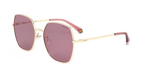Image of Polaroid Pld 6178/g/s EYR/0F GOLD PINK Sunglasses Women's Steel, Standard, 58