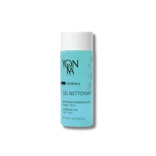 Image of Face Cleanser Gel Yonka 75ml | 94% Natural Origin Gentle Face Cleansing Foam | Remove Makeup, Clears and Purifies All Skins, Perfect for Acne Prone and Oily Skins | Red Algae, Iris (Travel Size)