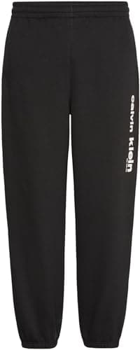 Image of Calvin Klein Men's Retro Graphic Jogger LV14LE252G, Black, M