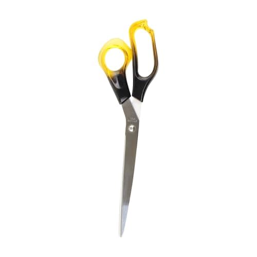 Image of Rockingham Forge Sister Large Wallpaper Scissors 12cm Stainless Steel Blade - Tortoise Shell Effect Handle – Home Essentials Heavy Duty Professional Wallpaper Shears