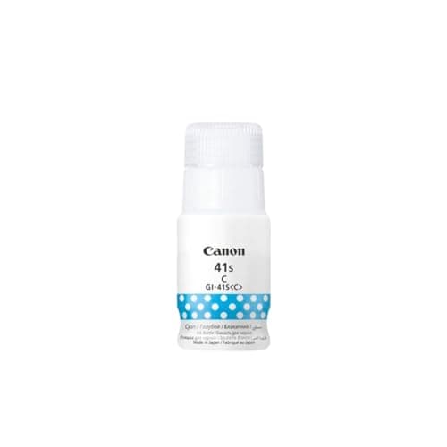 Image of Canon GI-41s Original Ink Bottle 40 ML (Cyan)