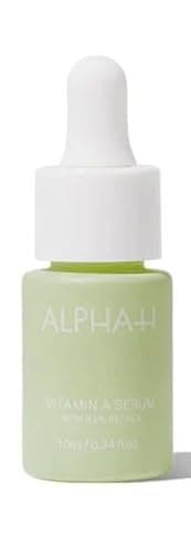 Image of Alpha=H | Vitamin A Serum with Retinol, Anti-Aging Treatment, Glass Dropper Bottle, Squalane and Tomato Fruit Blend | 10mL[Travel Size][Box Excluded]