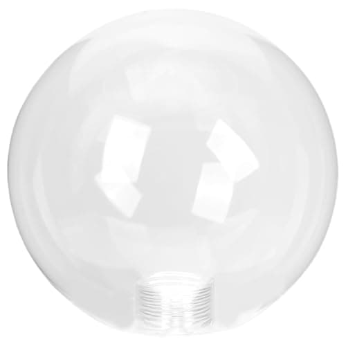Image of Tofficu Transparent Glass Globe Lampshade for G9 Socket Ceiling Light 4.72 Inch Indoor Pendant Lamp Shade Replacement Easy Installation Set of 2