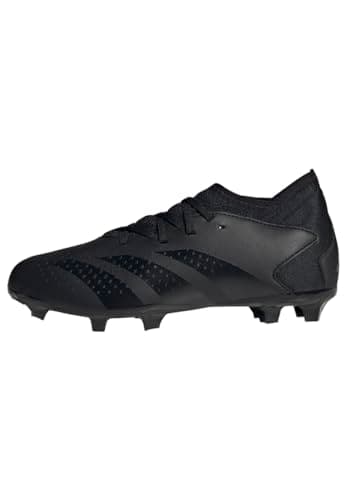 Image of adidas Unisex Accuracy.3 Firm Ground Boots, Core Black / Core Black / Cloud White, 11 UK Child
