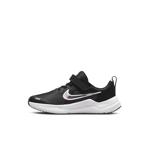 Image of NIKE Unisex Baby Downshifter 12 Next Nature Sneaker, Black/White-DK Smoke Grey, 6.5 UK Child