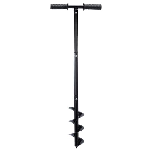 Image of CO-Z 86cm Manual Post Hole Digger, Fence Post Auger for Gardening, Post Hole DiggerTools with 24cm Auger Drill Bit Extension Rods Handle, Post Hole Fence Manual Hand Drill Digger Earth Auger