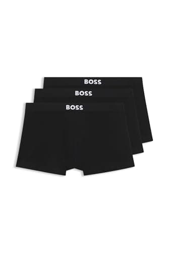Image of BOSS Mens One Trunk 3 Pack Black M