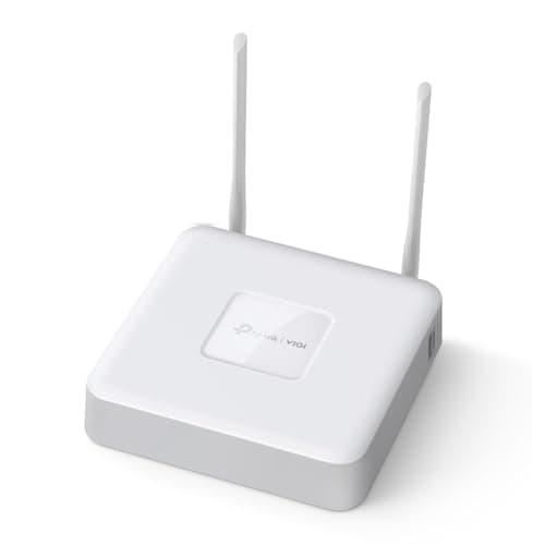 Image of TP-Link VIGI 8 Channel Wi-Fi Network Video Recorder, 4K HDMI, Routing Module, Wireless Pairing Wi-Fi IP Camera, Onvif, H.265+, Remote Monitoring, 24/7 Recording, Synchronous Playback(VIGI NVR1108H-W)