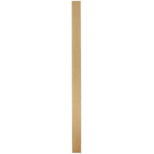 Image of Jackson Woodturners Oak Plain Square Newel Post – Unfinished Engineered Oak Stair Newel Post – 90mm Square – Multiple Heights (1500mm)