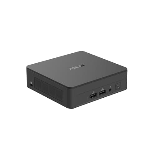 Image of ASUS NUC 13 Pro Slim Full System Mini PC with Intel Core i7-1360P, 16GB DDR4 RAM, 512GB PCIe G4x4 NVMe SSD, Thunderbolt 4, Wi-Fi 6E and Bluetooth 5.3, Win 11 Pro, VESA Mount Included