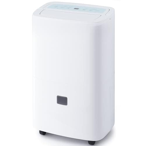 Image of Katenpo Industrial Grade 90L/Day Dehumidifier for Home & Basement - Smart Quiet Compressor with 8L Tank, 5M Pump Drain, 43dB Low Noise, 240㎡ Coverage, for Bedroom, Bathroom, Garage & Laundry Drying