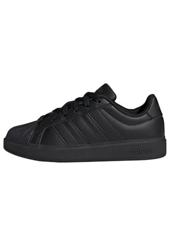 Image of adidas Unisex Kids Streettalk Junior Shoes, Core Black/Carbon/Core Black, 5 UK