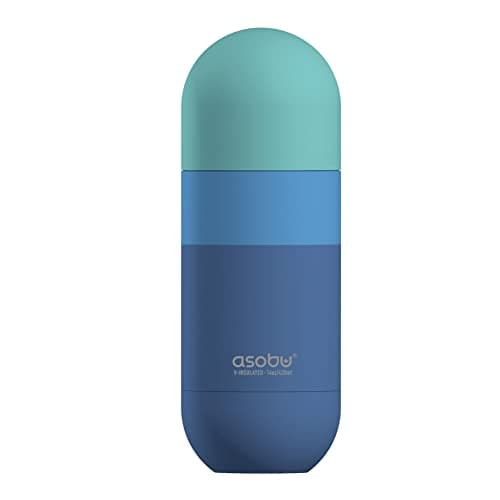 Image of Asobu - Orb - Refined Steel Isolierflasche with Trinkbecher Pastellblau