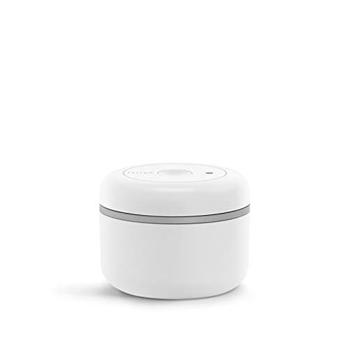 Image of Fellow Atmos Vacuum Canister for Coffee & Food Storage - Airtight Sealed Container, Matte White, Small Coffee Bean Storage, 0.4 Litre Jar