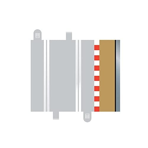 Image of Scalextric C8223 Half Straight Border/Barrier 1:32 Scale Accessory, White
