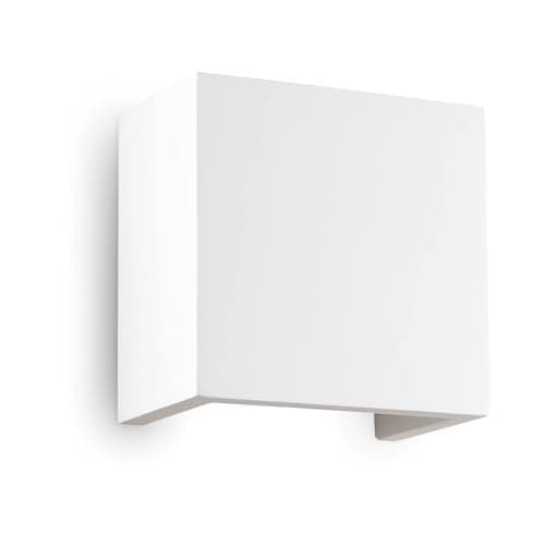 Image of Ideal Lux 1 Light Wall Light White