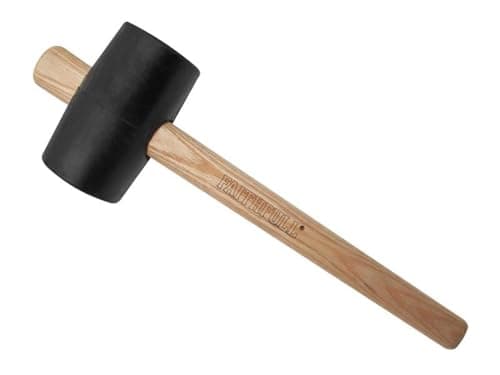 Image of Faithfull Fsc Black Rubber Mallet 16Oz