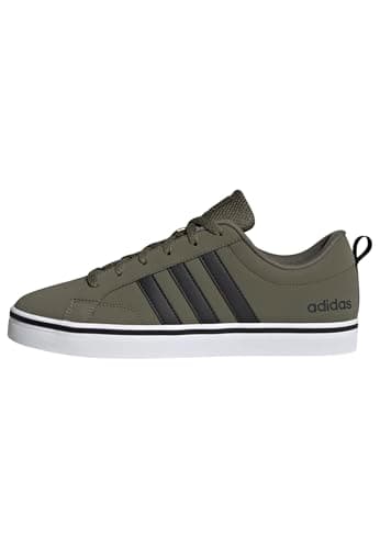 Image of adidas Men's VS Pace 2.0 Shoes, Olive strata/core Black/Cloud White, 8 UK