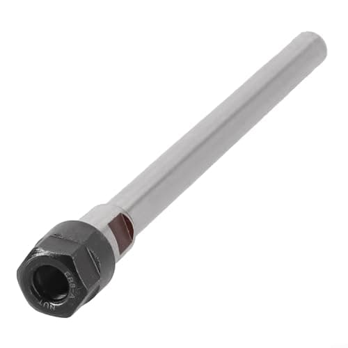 Image of CNC Chuck, C-8-10-12-16-20-25mm ER-8-11-16-20-A Straight Shank Extension Collet Chuck Lathe Extension Bar for CNC Machine(C8-ER8A)