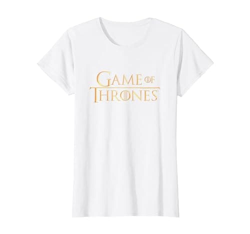 Image of Game of Thrones Logo T-Shirt, Women, White, Medium