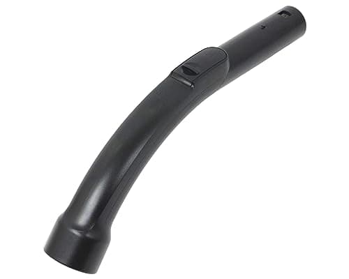 Image of LAZER ELECTRICS Curved Bend Wand Handle Hose End for Miele S Series, Classic C1 C2 Cat & Dog Powerline C3 Vacuum Cleaners (alt to 9442600, 9442601)