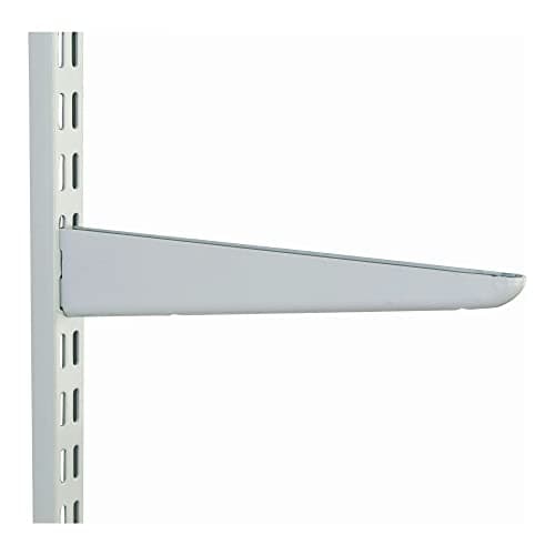 Image of Pack of 10 Twin Double Slot Shelving Brackets Size 270mm