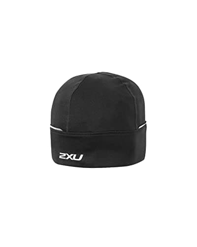 Image of 2XU Unisex Run Beanie Black/Black,OSFA