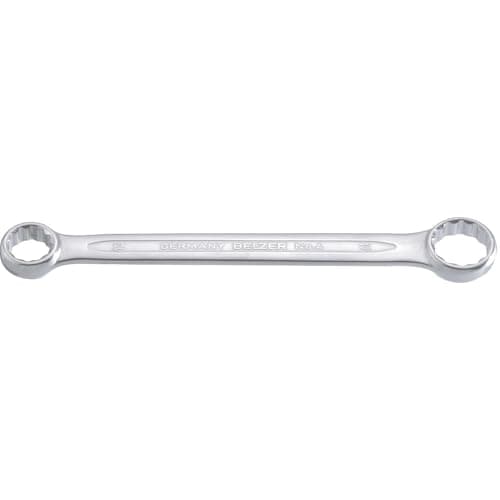 Image of Bahco 4M-16-17 Double Flat Ring Wrench, Silver, 16/17 mm