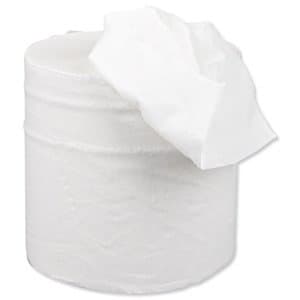 Image of 5 Star Centre-Feed Tissue Refill for Dispenser White Two-ply - 930148