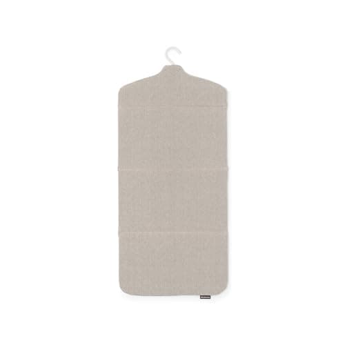 Image of Brabantia - Foldable Steam Board - for High Pressure Clothes Steaming - Solid Heat Resistant Surface - Versatile Hanging Hook - Easier Steaming with Handheld Steamers - 40 x 85 cm - Grey