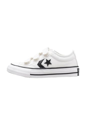 Image of CONVERSE Boys Star Player 76 Easy-on Sneaker, Vintage White Black Egret, 12.5 UK