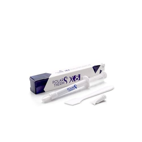 Image of Polartherm X-8 by Thermal Grizzly - 2 Grams CPU Thermal Paste for CPU & GPU - High Thermal Conductivity, Long Durability, Non-Conductive Thermal Grease - Thermal Compound Kit with Spatula