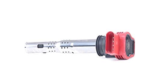 Image of HELLA 5DA 358 000-631 Ignition Coil - 12V - 4-pin connector - Flush-Fitting Pencil Ignition Coils/incl. spark plug connector - Plugged