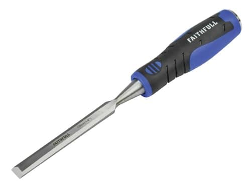 Image of Faithfull Soft Grip Bevel Edge Chisel 12.7mm (1/2in)
