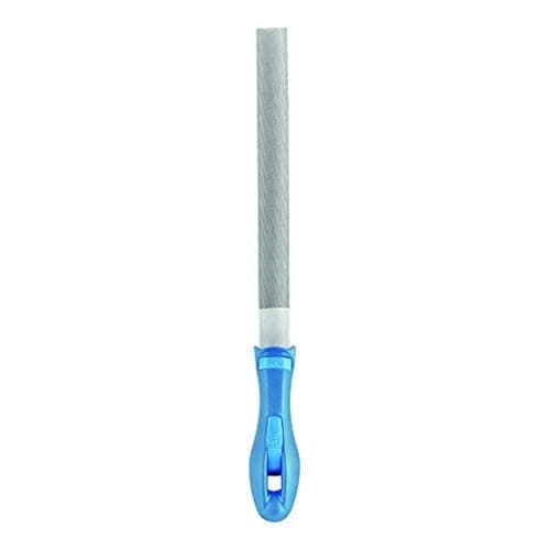 Image of Pferd 11213208 Cut 3 Type Half-Round File, Silver/Blue, 200 mm