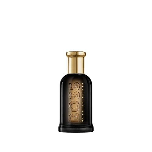 Image of BOSS Bottled Elixir - Parfum Intense for Him - Woody Fragrance with Notes of Incense, Vetiver and Cedarwood - High Longevity - 50ml