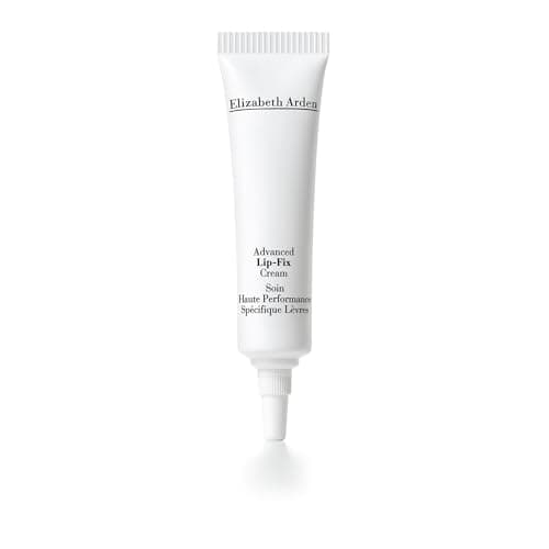 Image of Elizabeth Arden Advanced Lip Fix Cream, 0.5 fl oz. Moisturizing treatment helps prevent lipstick bleeding, softens dry lines, and is fragrance-free.